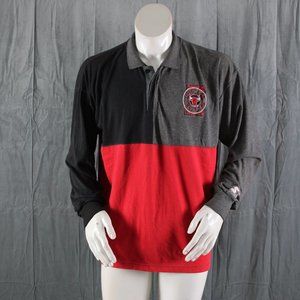Vintage Chicago Bulls Polo Sweater - Colorblock by Starter - Men's Large